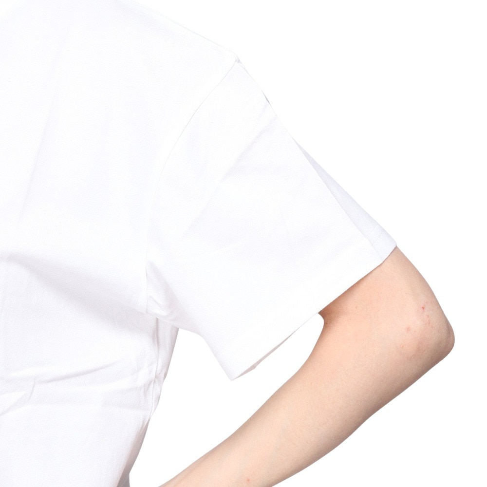 スライド（SLYDE）（レディース）フラワー ボックス 半袖Tシャツ SL24SSL-APP004-WHT