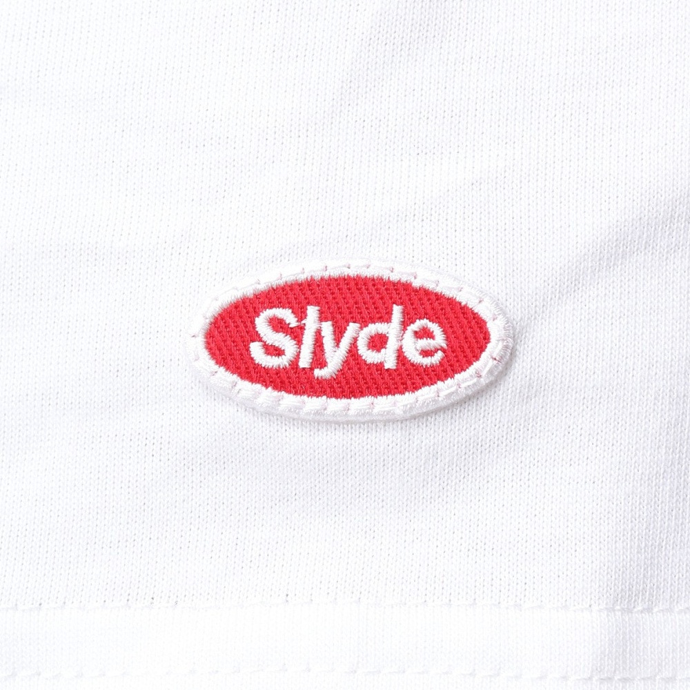 スライド（SLYDE）（レディース）フラワー ボックス 半袖Tシャツ SL24SSL-APP004-WHT