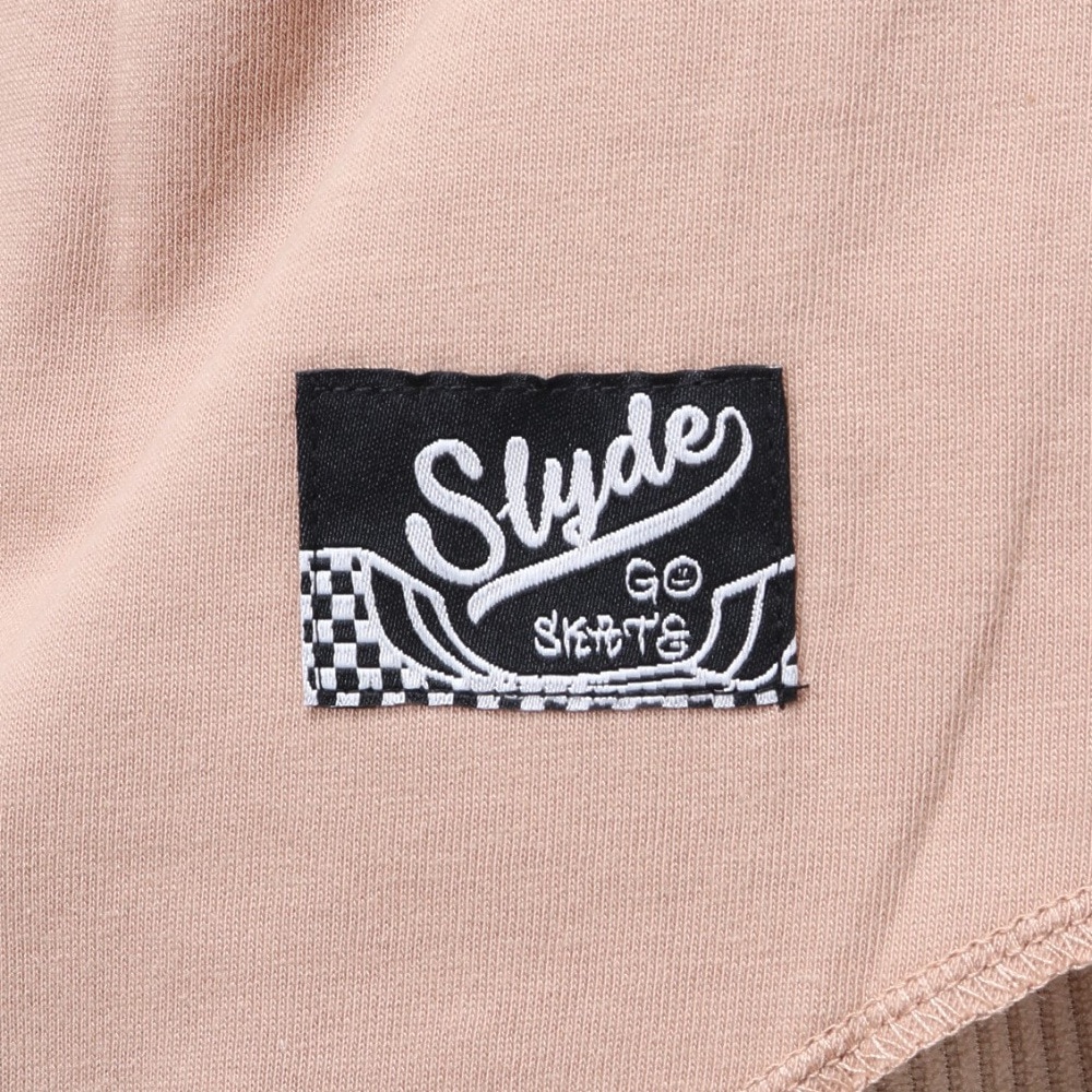 スライド（SLYDE）（レディース）メッセージ プリント 半袖Tシャツ SL24SSL-APP005-BEG