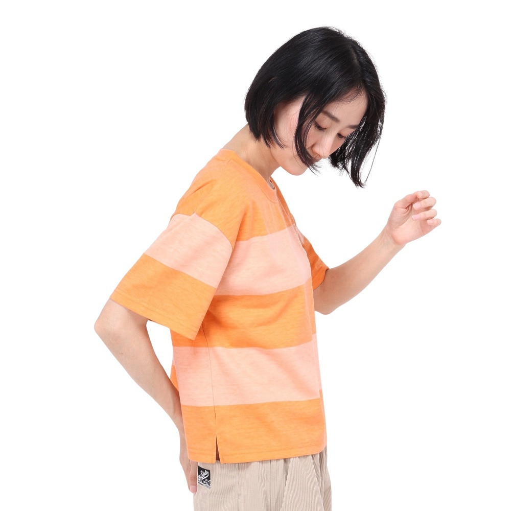 スライド（SLYDE）（レディース）PILE LINED 半袖Tシャツ SL24SSL-APP007-ORG