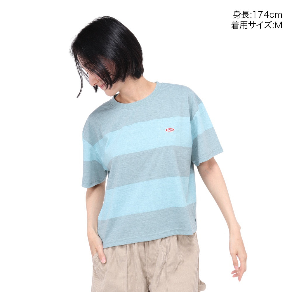 スライド（SLYDE）（レディース）PILE LINED 半袖Tシャツ SL24SSL-APP007-TQG