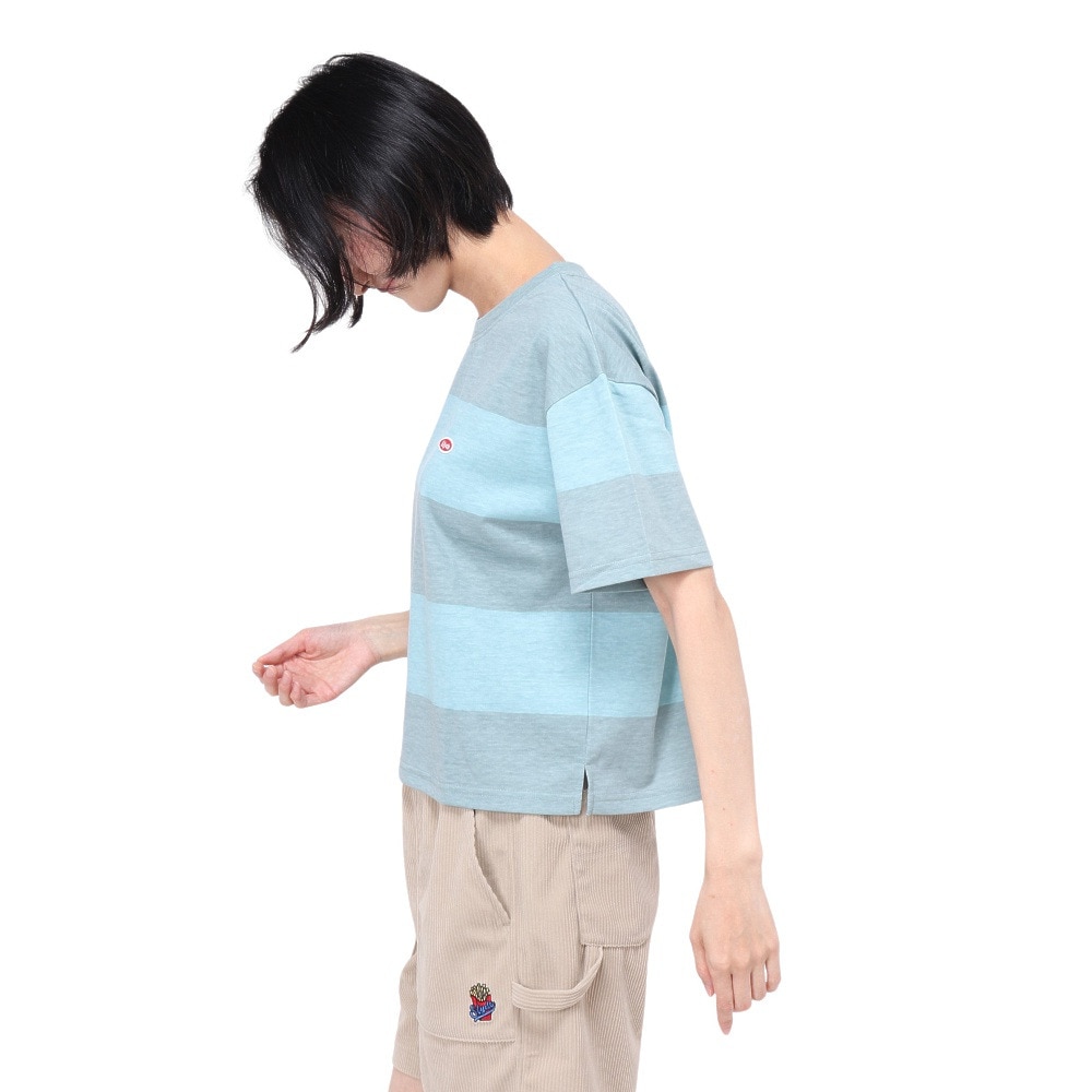 スライド（SLYDE）（レディース）PILE LINED 半袖Tシャツ SL24SSL-APP007-TQG