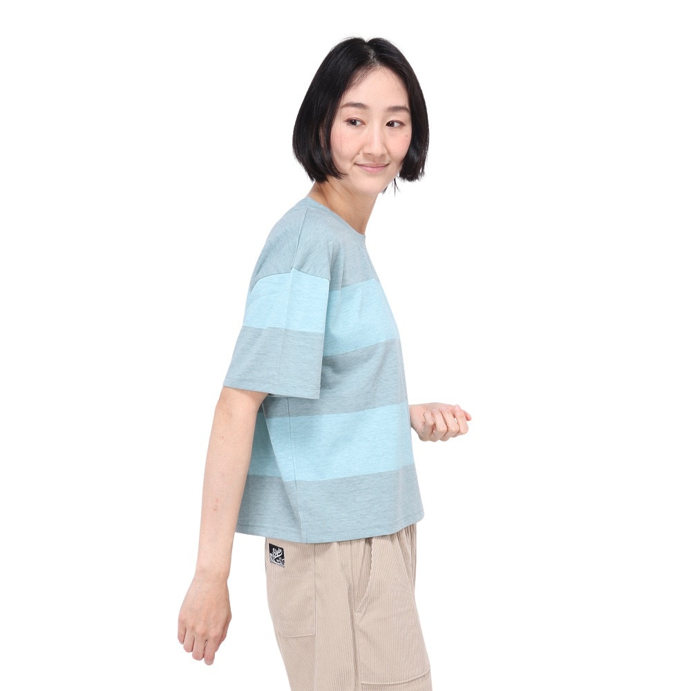スライド（SLYDE）（レディース）PILE LINED 半袖Tシャツ SL24SSL-APP007-TQG