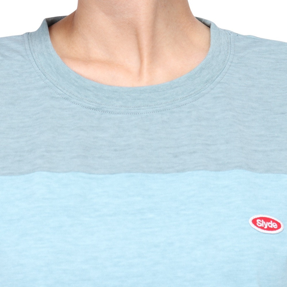 スライド（SLYDE）（レディース）PILE LINED 半袖Tシャツ SL24SSL-APP007-TQG