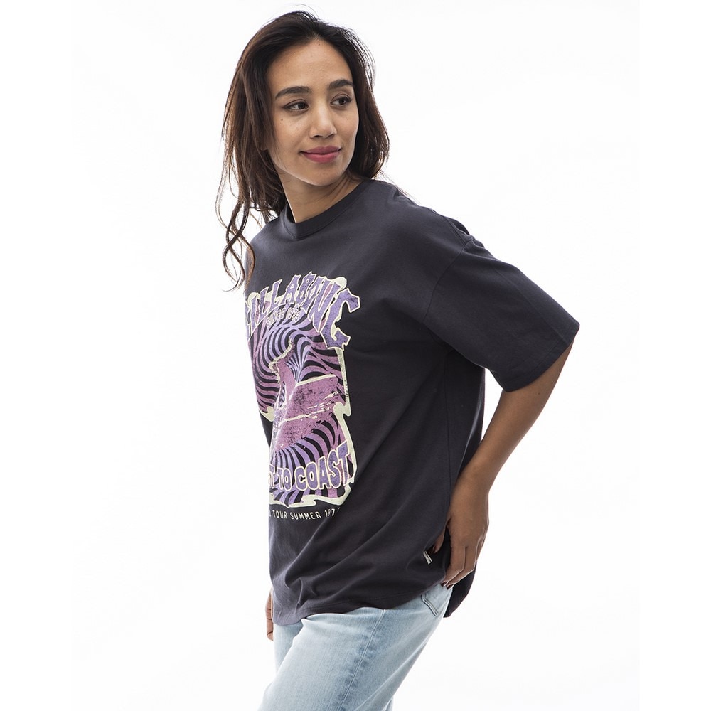 ビラボン（BILLABONG）（レディース）SINCE 73 LOOSE 半袖Tシャツ BE01C209 BSD