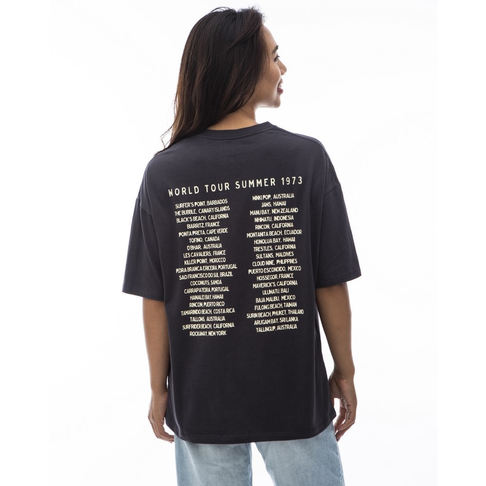 ビラボン（BILLABONG）（レディース）SINCE 73 LOOSE 半袖Tシャツ BE01C209 BSD