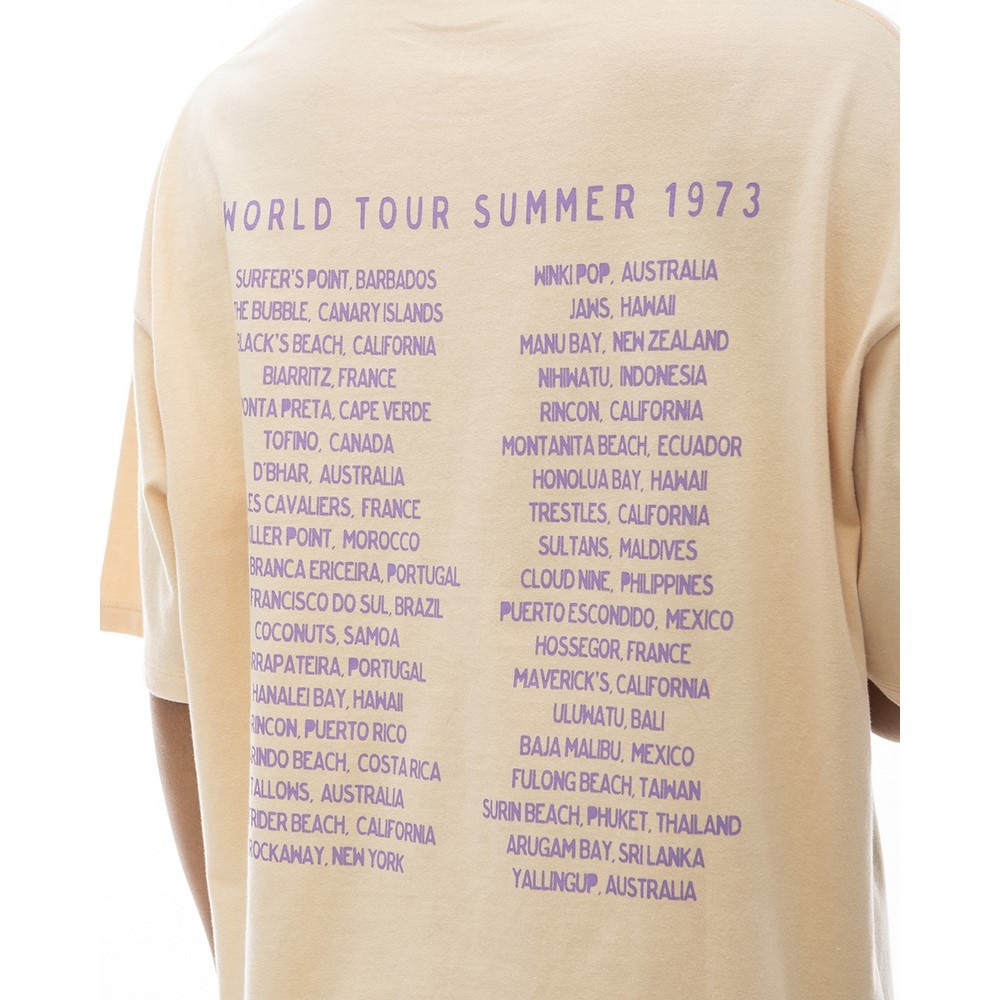 ビラボン（BILLABONG）（レディース）SINCE 73 LOOSE 半袖Tシャツ BE01C209 NDY0