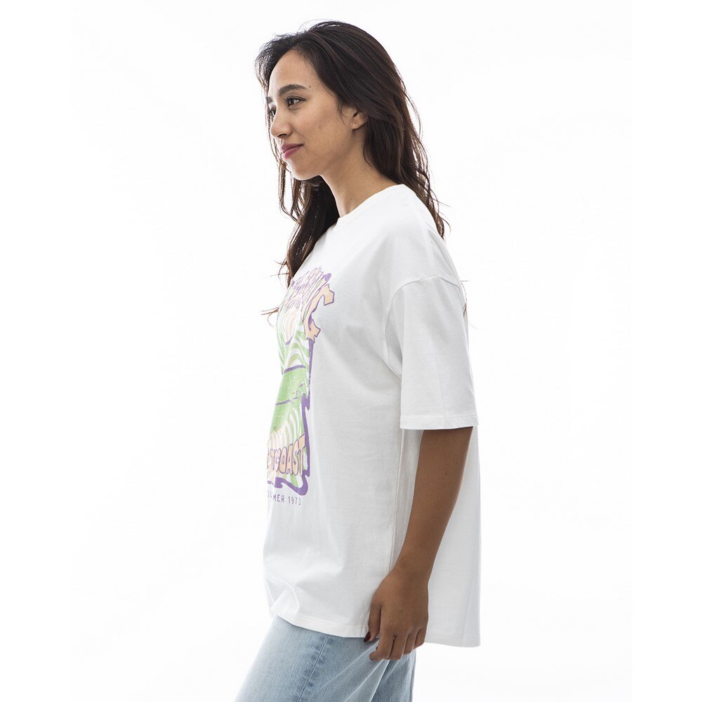 ビラボン（BILLABONG）（レディース）SINCE 73 LOOSE 半袖Tシャツ BE01C209 SCS