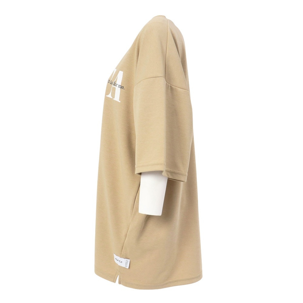 ニキータ（NIKITA）（レディース）QD OVERSIZED 半袖Tシャツ NKT24SS005-BEG