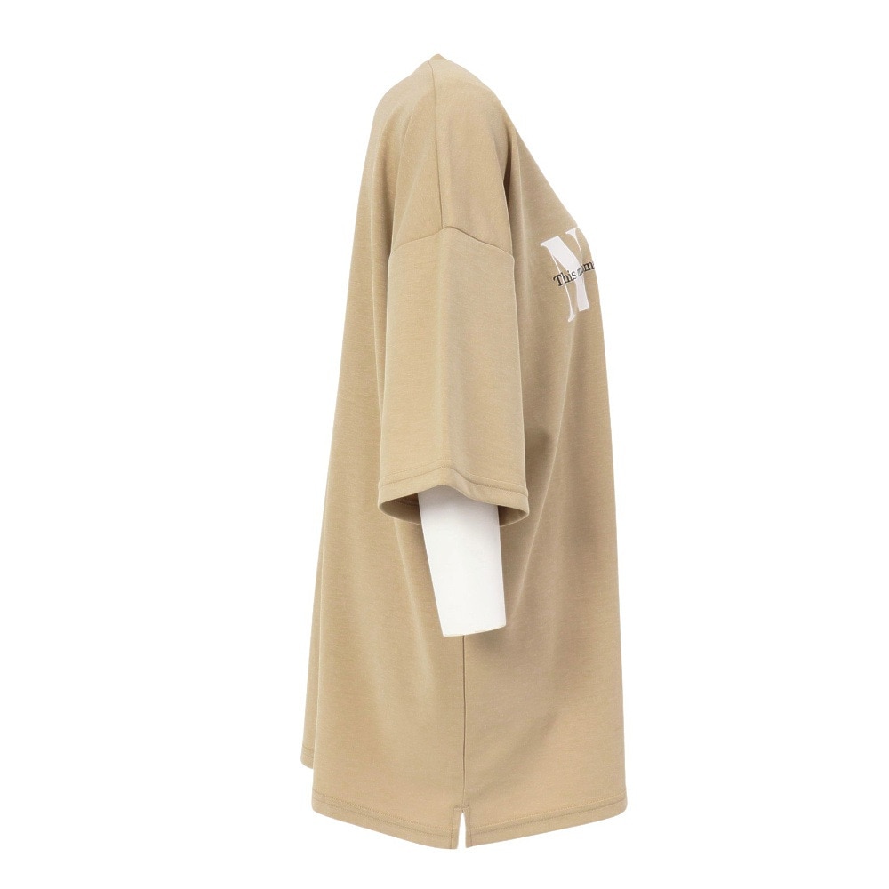ニキータ（NIKITA）（レディース）QD OVERSIZED 半袖Tシャツ NKT24SS005-BEG