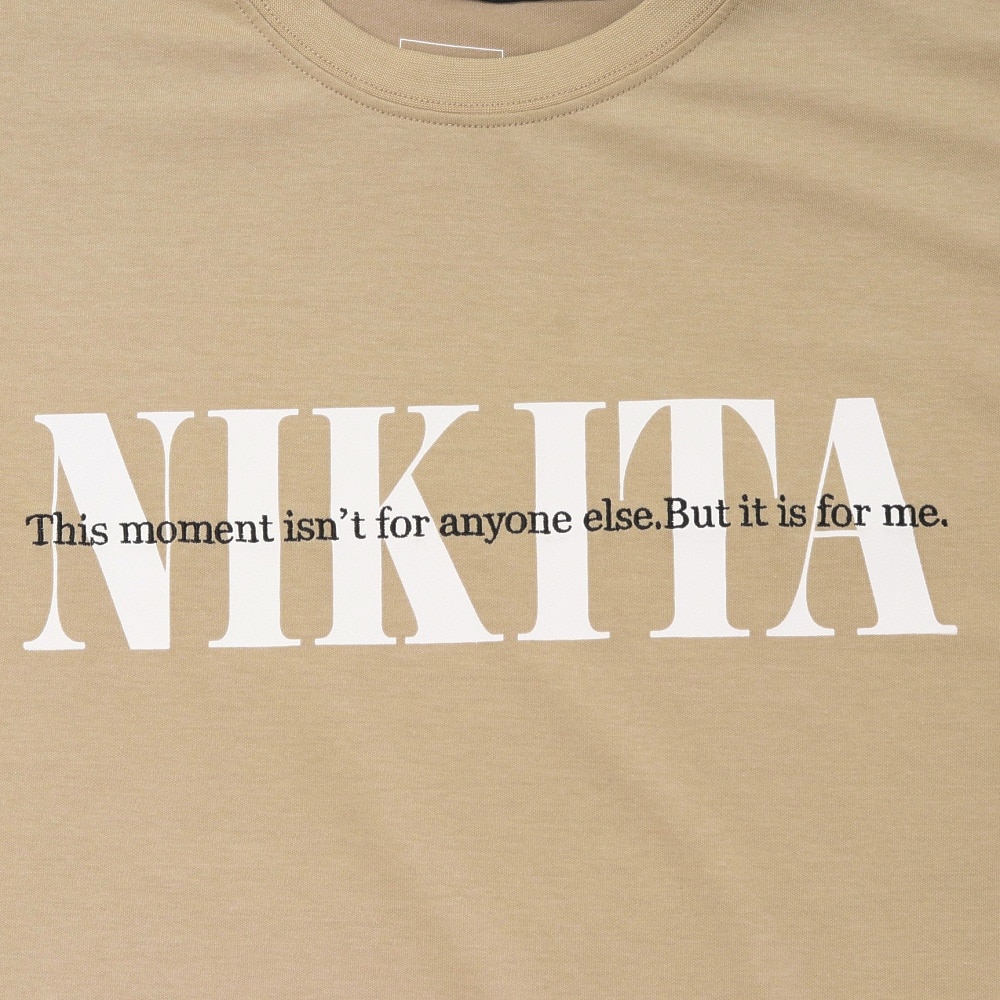 ニキータ（NIKITA）（レディース）QD OVERSIZED 半袖Tシャツ NKT24SS005-BEG