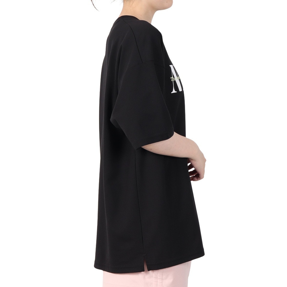ニキータ（NIKITA）（レディース）QD オーバーサイズド 半袖 Tシャツ NKT24SS005-BLK