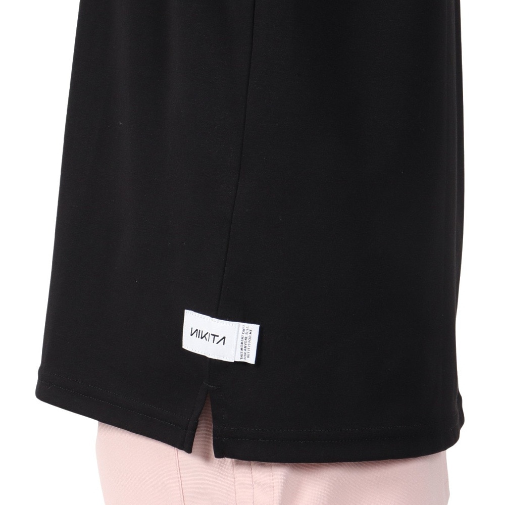 ニキータ（NIKITA）（レディース）QD オーバーサイズド 半袖 Tシャツ NKT24SS005-BLK