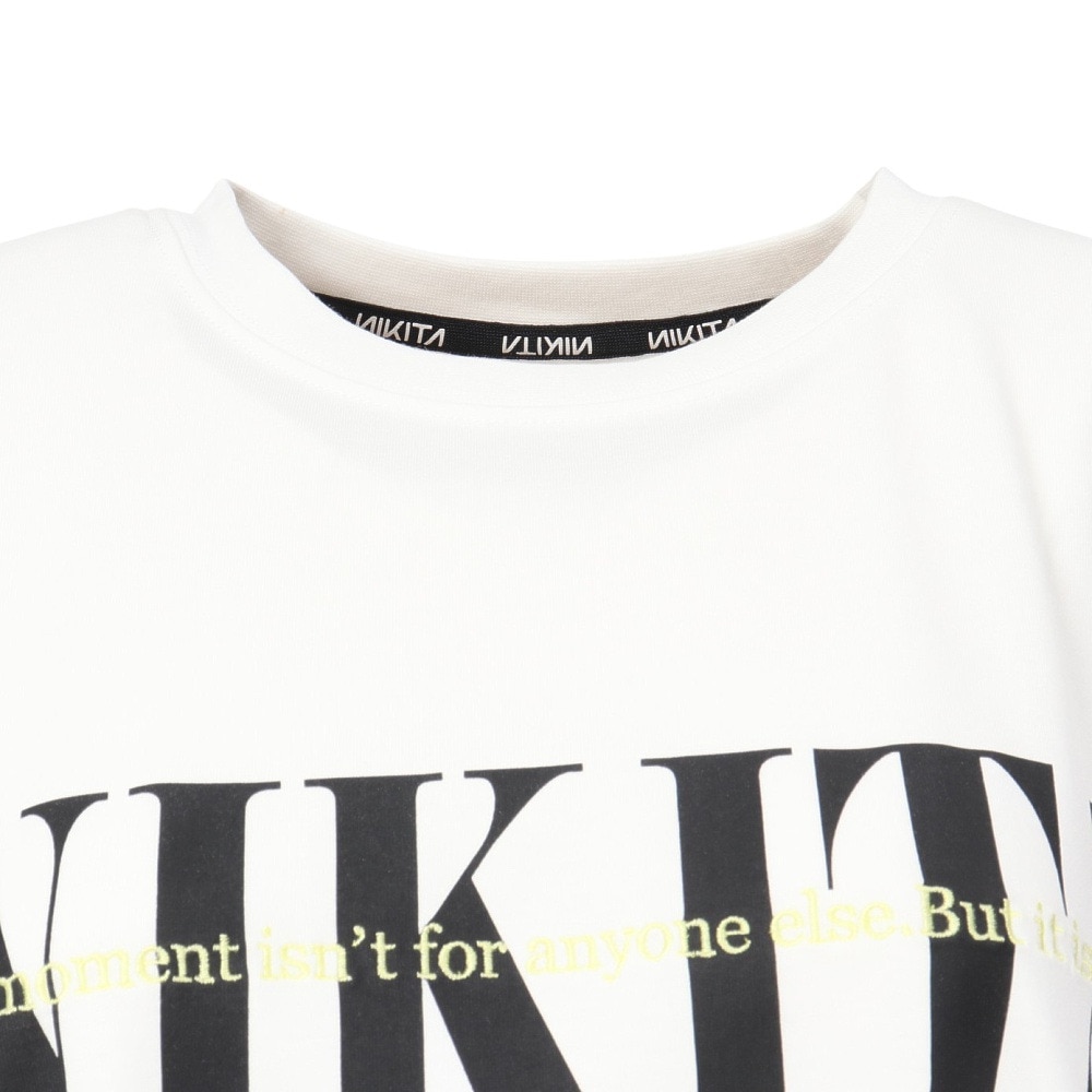 ニキータ（NIKITA）（レディース）QD OVERSIZED 半袖Tシャツ NKT24SS005-WHT