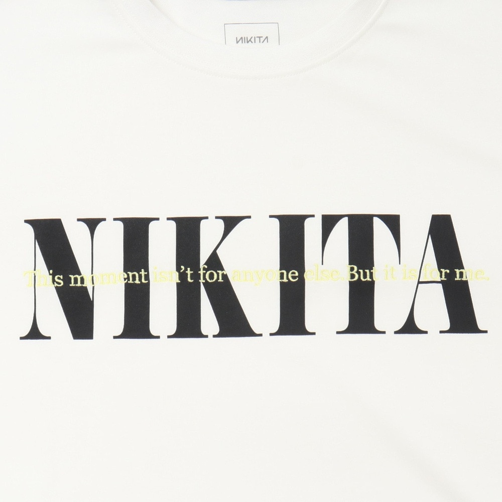 ニキータ（NIKITA）（レディース）QD OVERSIZED 半袖Tシャツ NKT24SS005-WHT