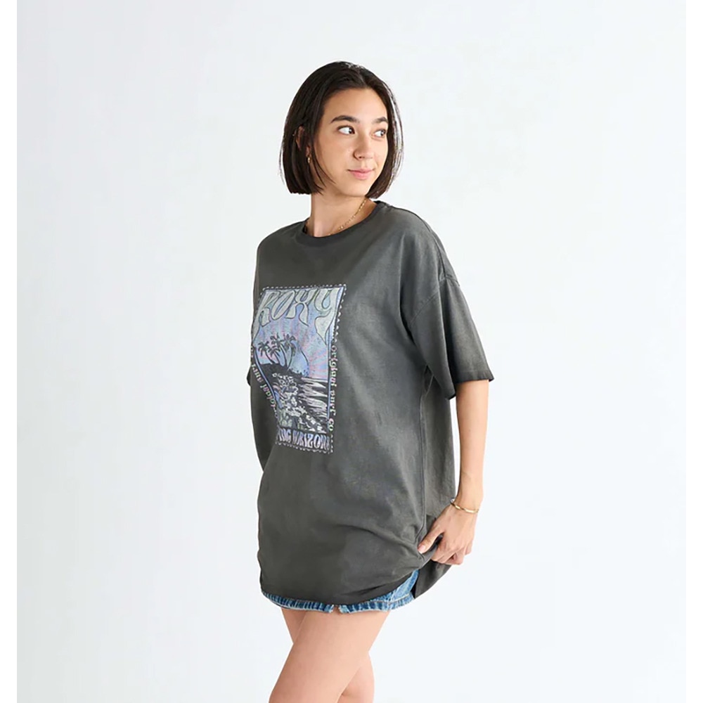 ロキシー（ROXY）（レディース）SURFING HORIZONS Tシャツ 25SPRST251074BBK