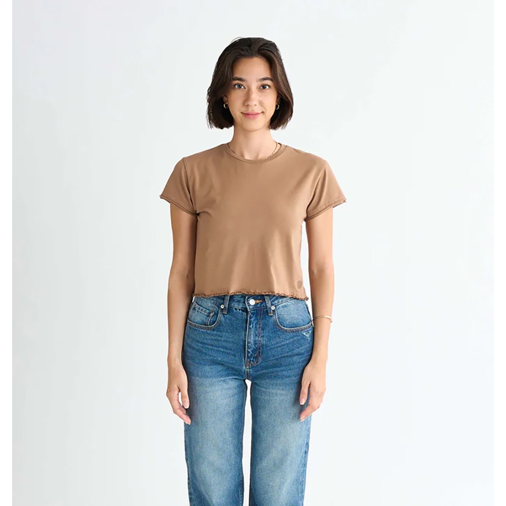 ロキシー（ROXY）（レディース）SWEET HONEY BUN Tシャツ 25SPRST251076BRN