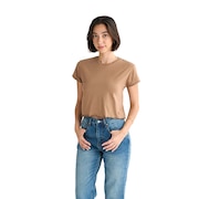 (レディース)SWEET HONEY BUN Tシャツ 25SPRST251076BRN