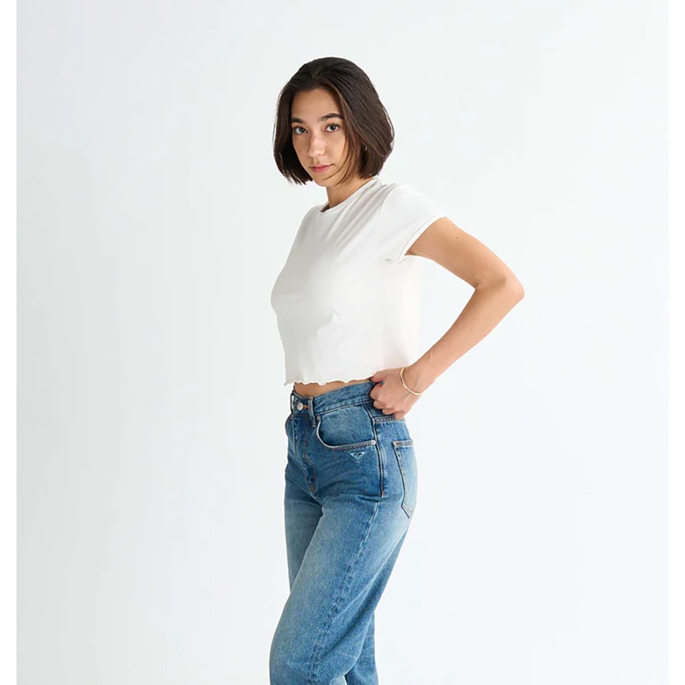 ロキシー（ROXY）（レディース）SWEET HONEY BUN Tシャツ 25SPRST251076WHT