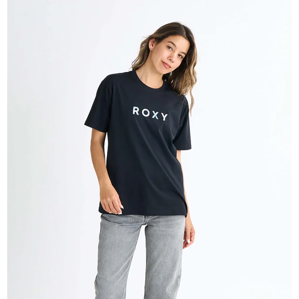 ロキシー（ROXY）（レディース）ARTSY FLORAL TEE Tシャツ 25SPRST251088BLK