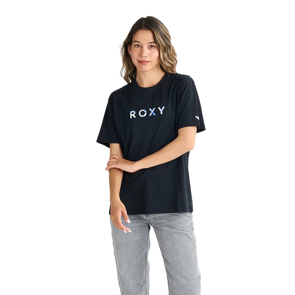 ロキシー（ROXY）（レディース）ARTSY FLORAL TEE Tシャツ 25SPRST251088BLK