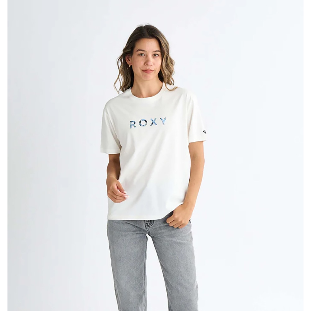 ロキシー（ROXY）（レディース）ARTSY FLORAL TEE Tシャツ 25SPRST251088WHT