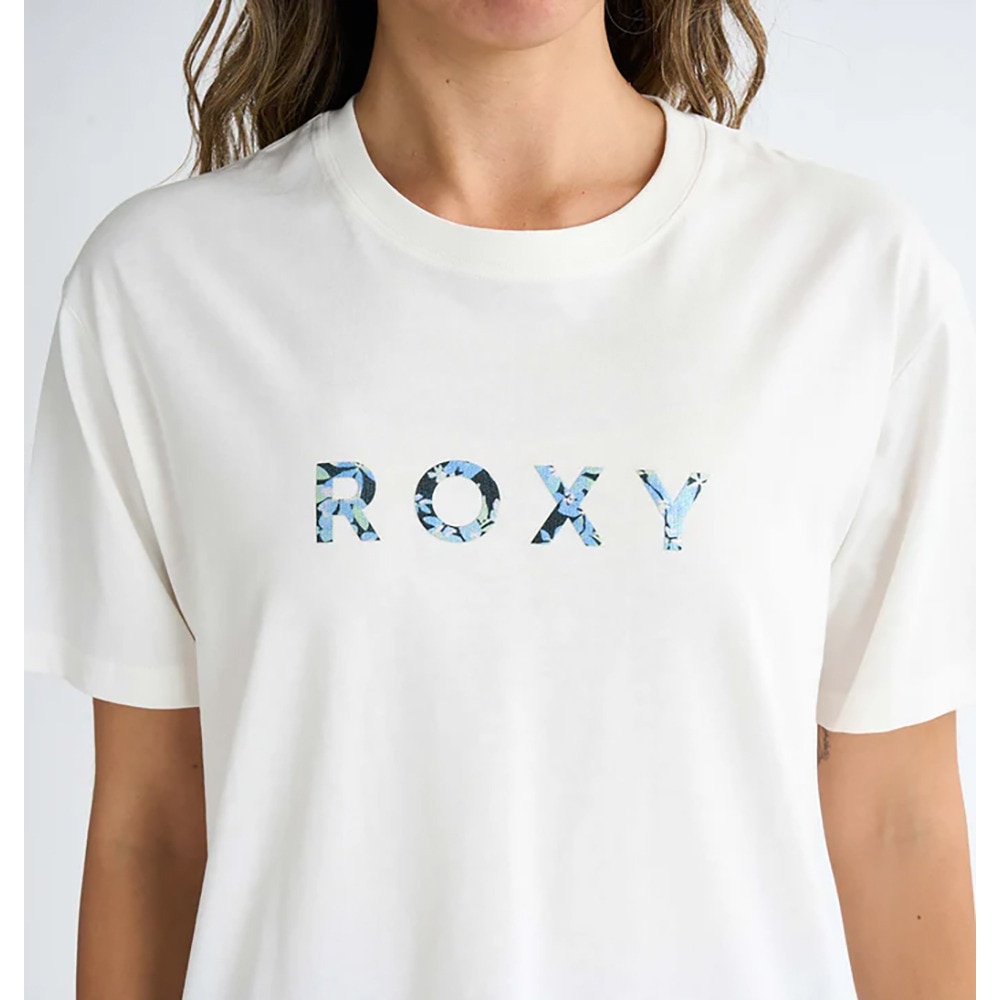 ロキシー（ROXY）（レディース）ARTSY FLORAL TEE Tシャツ 25SPRST251088WHT