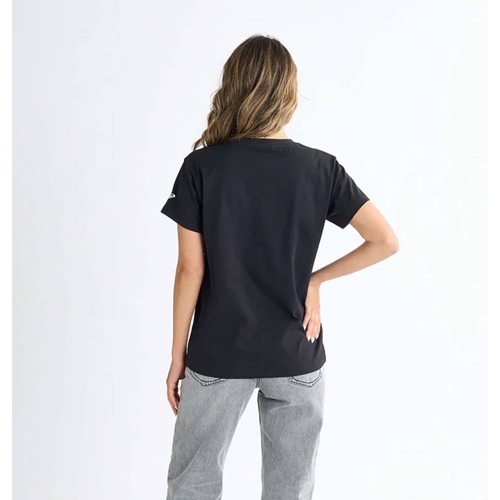 ロキシー（ROXY）（レディース）SPORTS 半袖Tシャツ ロゴ 25SPRST251098BLK