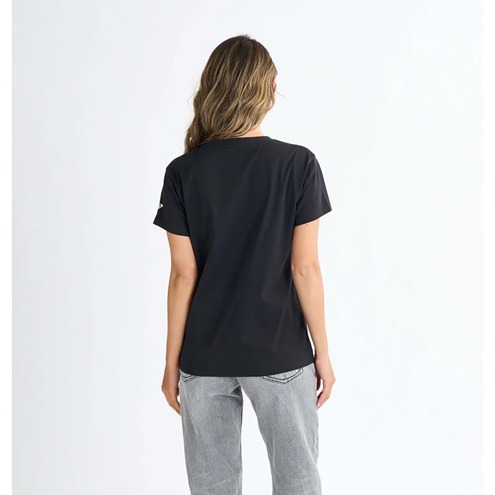 ロキシー（ROXY）（レディース）SPORTS 半袖Tシャツ ロゴ 25SPRST251098BLK