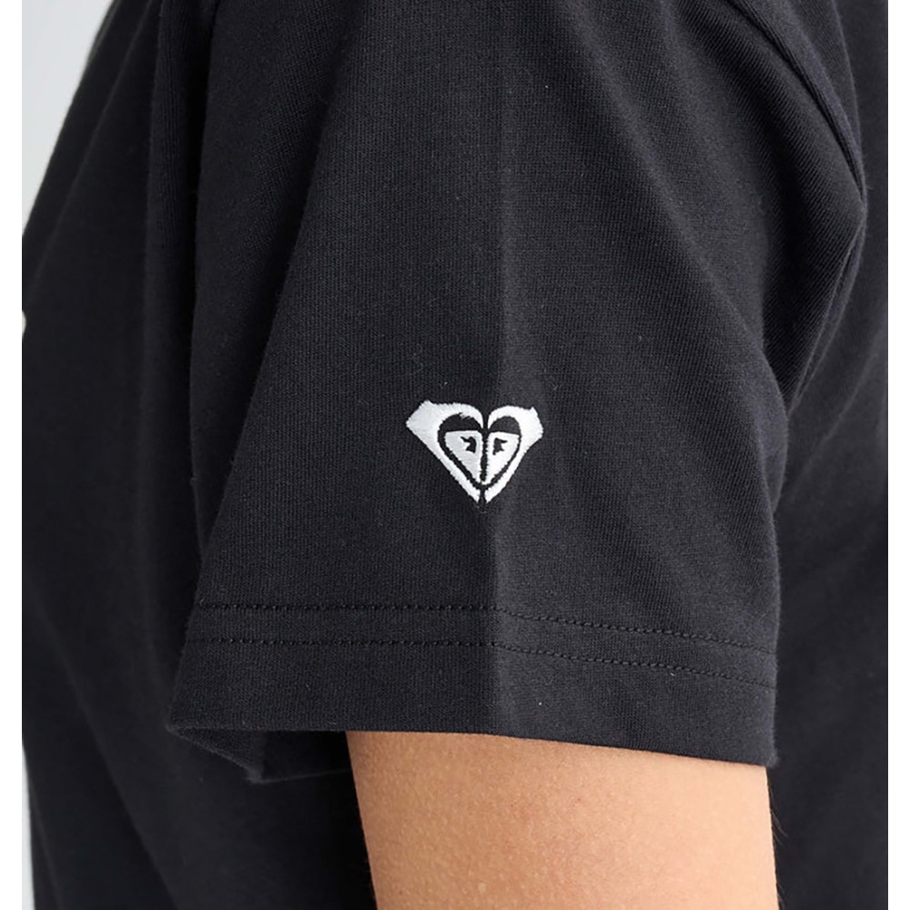 ロキシー（ROXY）（レディース）SPORTS 半袖Tシャツ ロゴ 25SPRST251098BLK