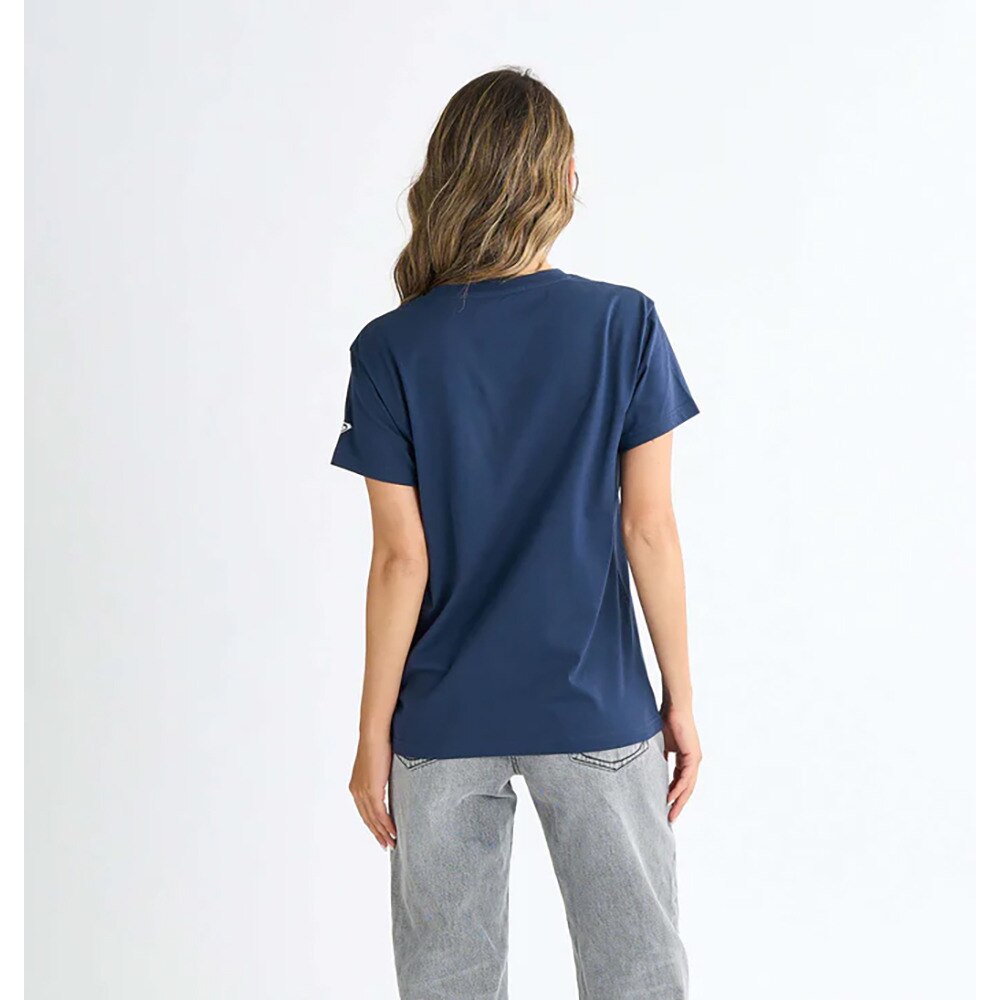 ロキシー（ROXY）（レディース）SPORTS 半袖Tシャツ ロゴ 25SPRST251098NVY