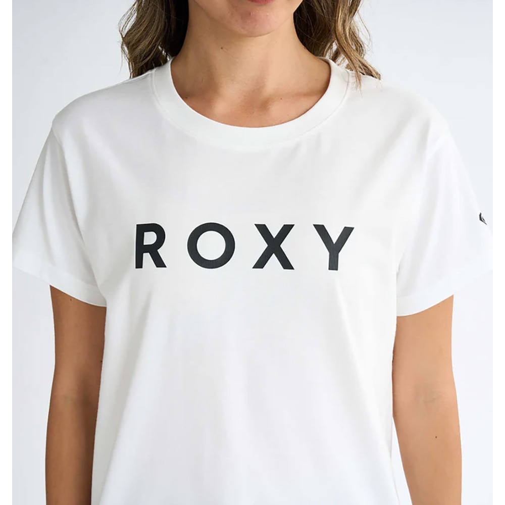 ロキシー（ROXY）（レディース）SPORTS 半袖Tシャツ ロゴ 25SPRST251098WHT