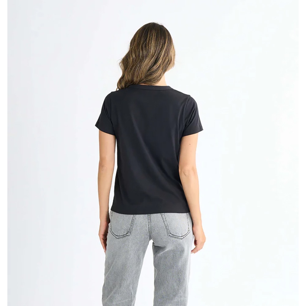 ロキシー（ROXY）（レディース）LOST IN SUMMER TEE 半袖Tシャツ 25SPRST251099BLK