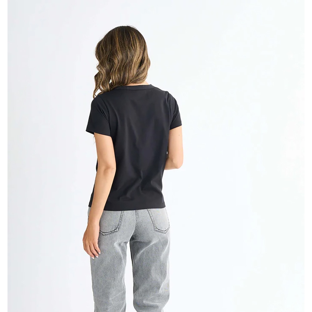 ロキシー（ROXY）（レディース）LOST IN SUMMER TEE 半袖Tシャツ 25SPRST251099BLK