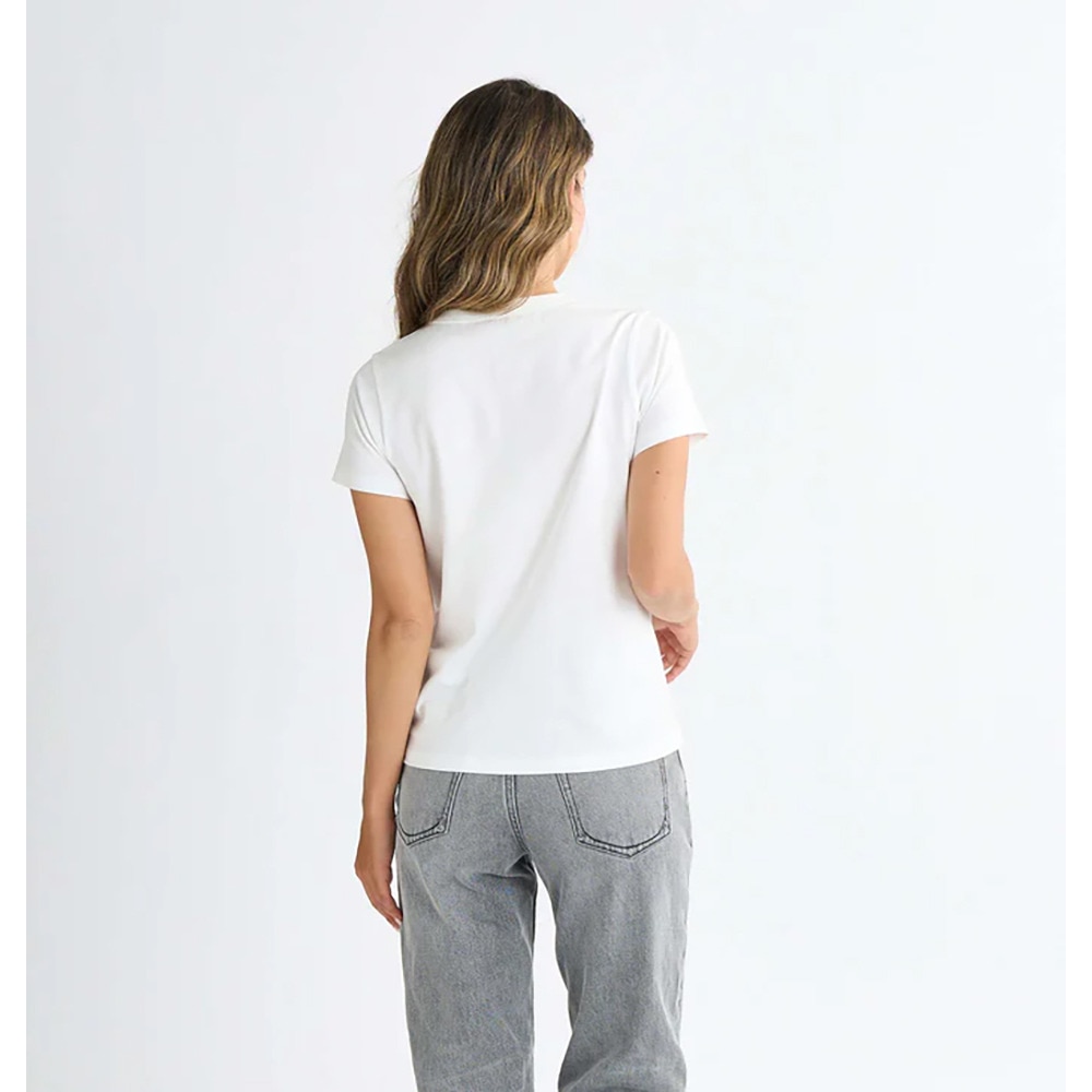 ロキシー（ROXY）（レディース）LOST IN SUMMER TEE 半袖Tシャツ 25SPRST251099WHT