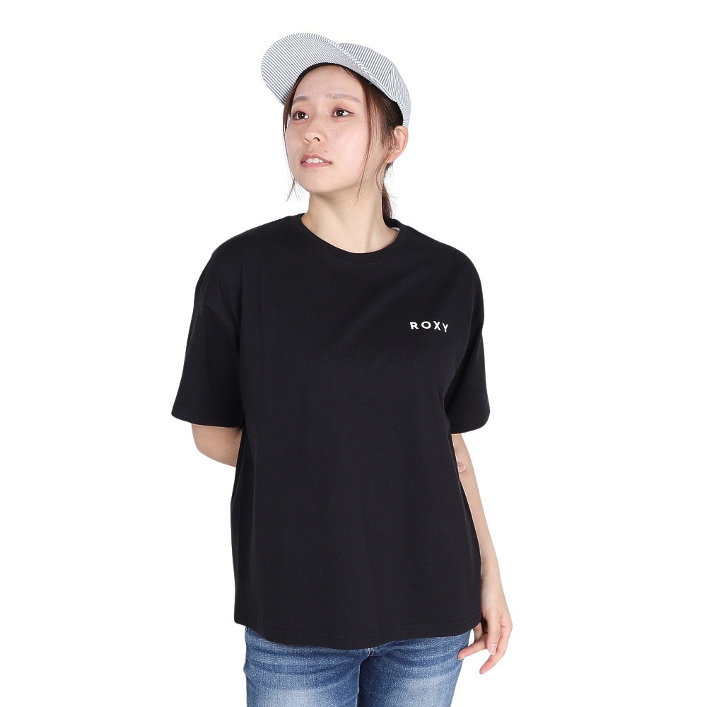 ロキシー（ROXY）（レディース）ボタニカル 半袖Tシャツ 25SPRST251601YBLK