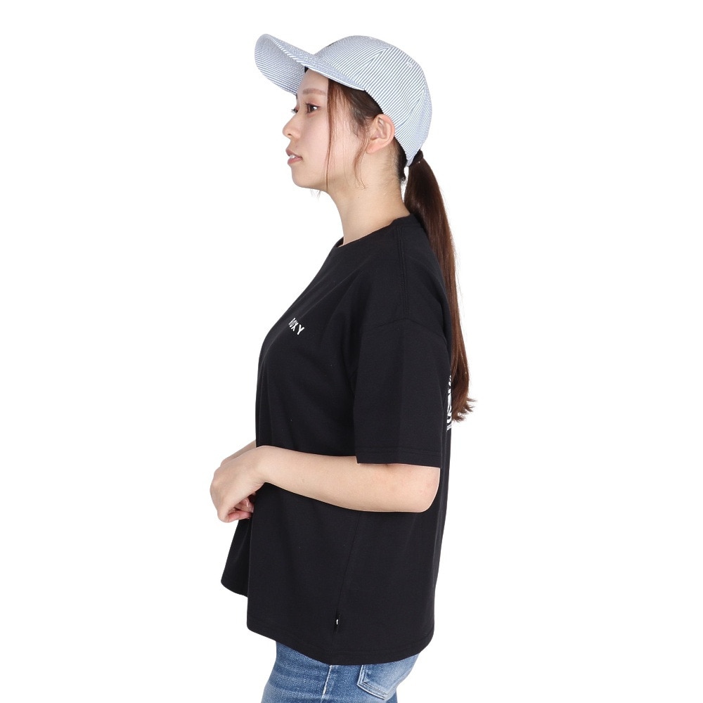 ロキシー（ROXY）（レディース）ボタニカル 半袖Tシャツ 25SPRST251601YBLK