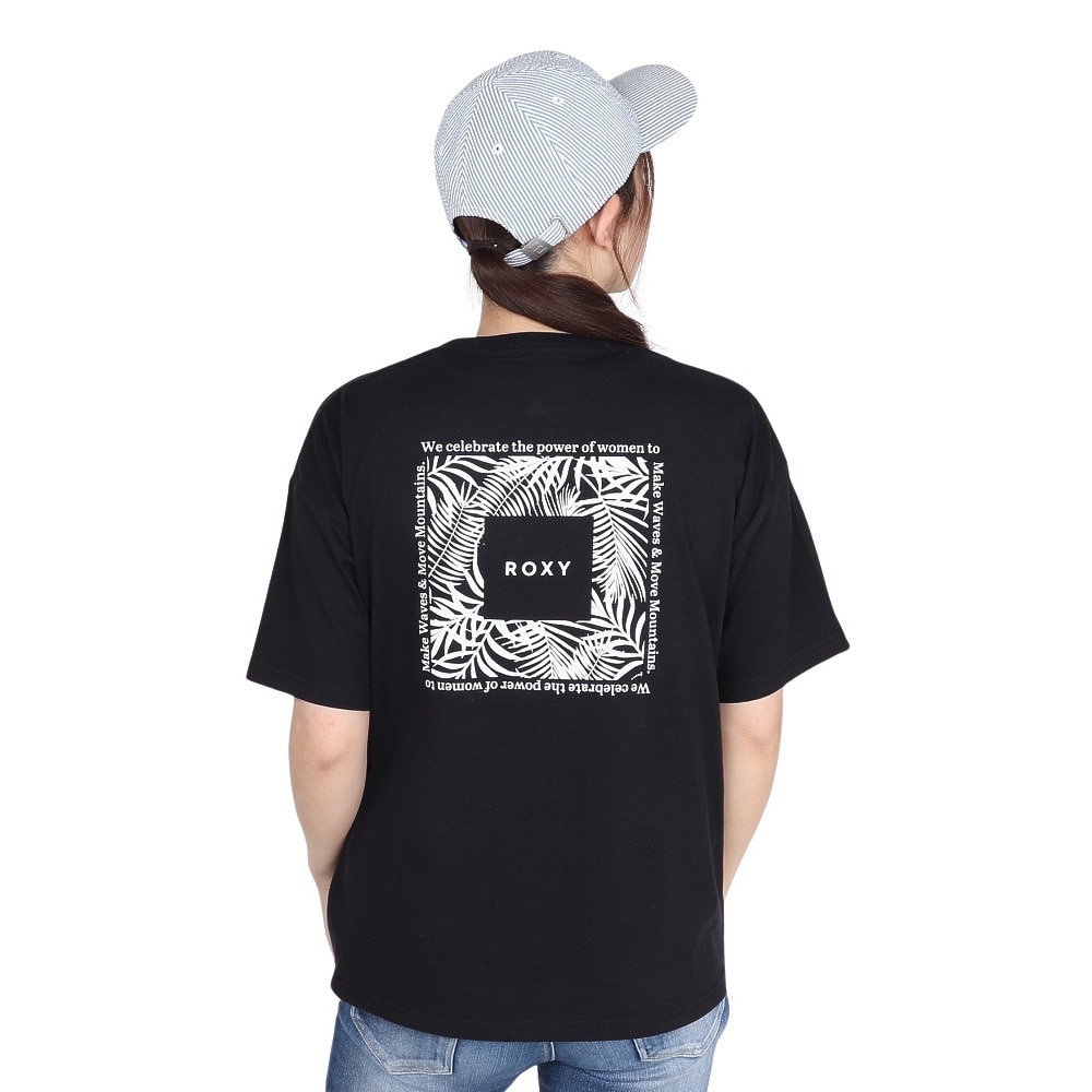 ロキシー（ROXY）（レディース）ボタニカル 半袖Tシャツ 25SPRST251601YBLK