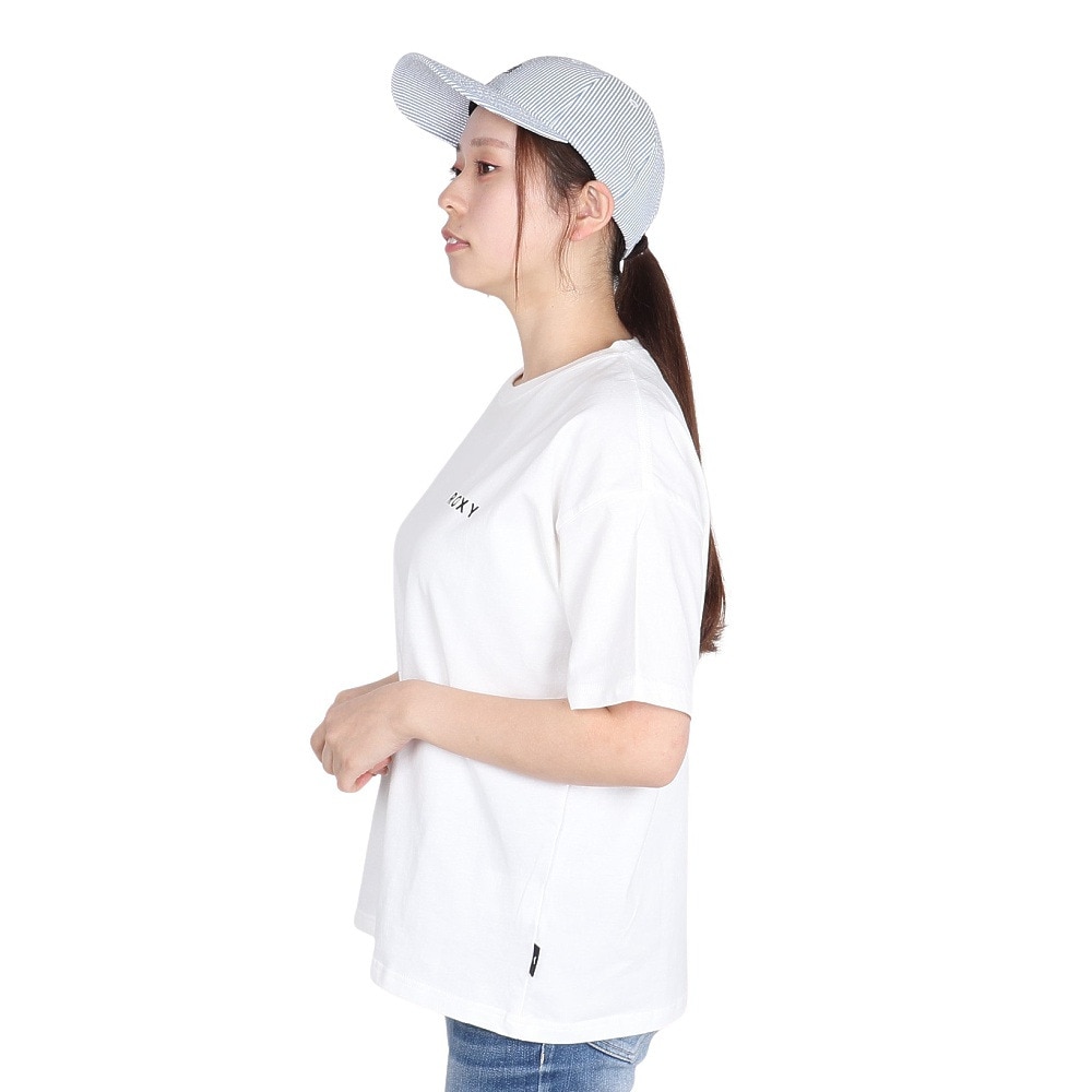ロキシー（ROXY）（レディース）ボタニカル 半袖Tシャツ 25SPRST251601YWHT