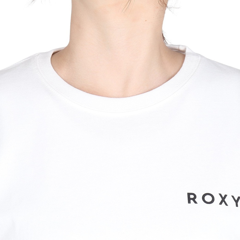 ロキシー（ROXY）（レディース）ボタニカル 半袖Tシャツ 25SPRST251601YWHT