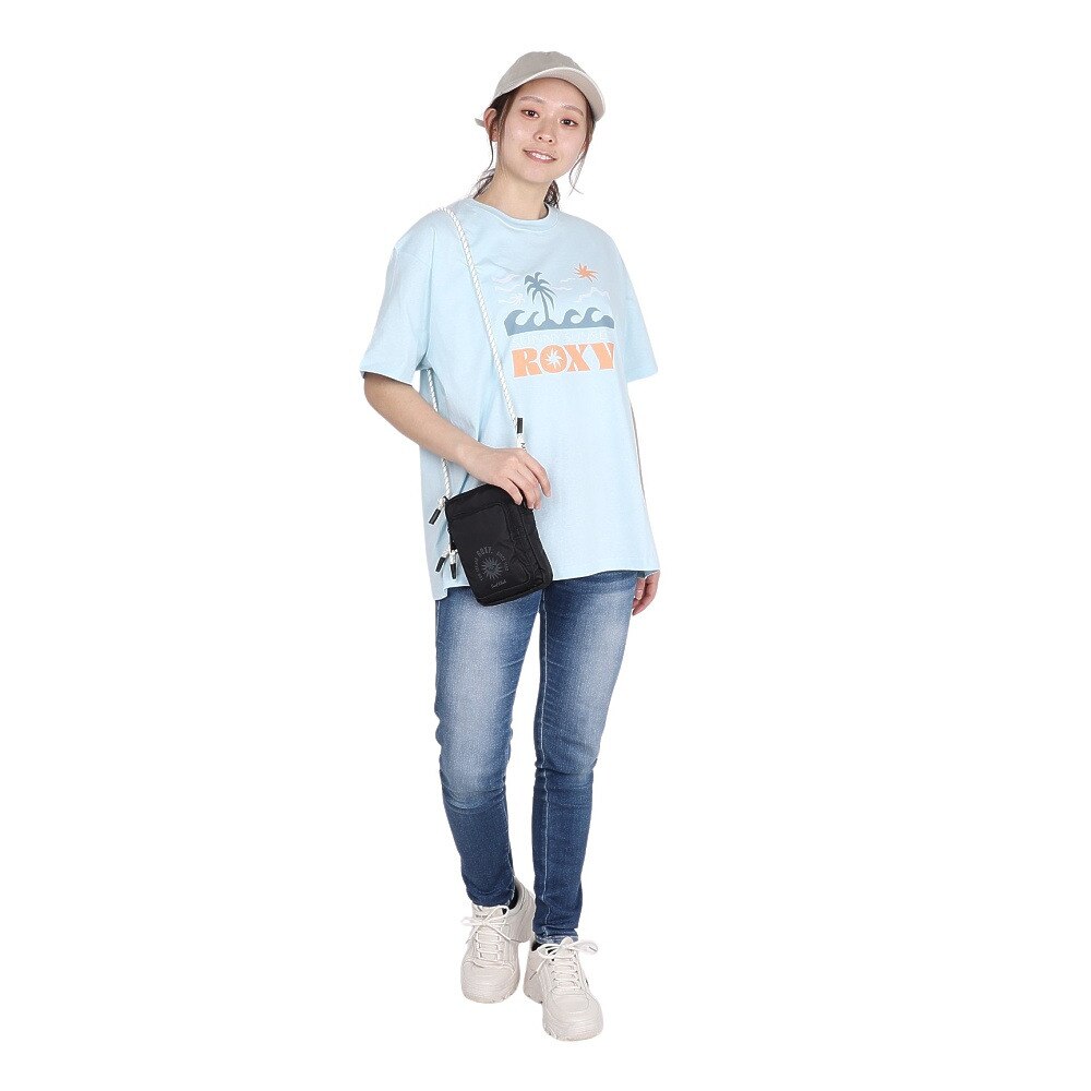 ロキシー（ROXY）（レディース）サニーサンセット 半袖Tシャツ 25SPRST251602YLBL