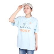 (レディース)サニーサンセット 半袖Tシャツ 25SPRST251602YLBL