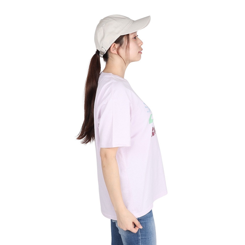 ロキシー（ROXY）（レディース）サニーサンセット 半袖Tシャツ 25SPRST251602YPNK