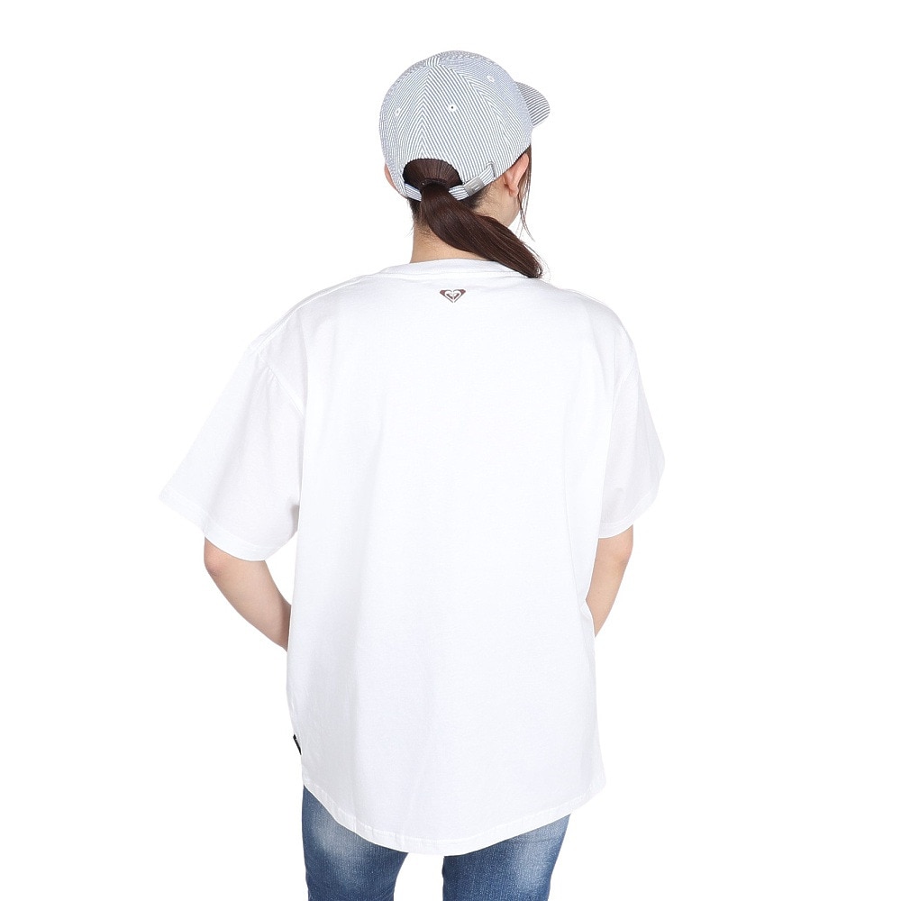 ロキシー（ROXY）（レディース）サニーサンセット 半袖Tシャツ 25SPRST251602YWHT