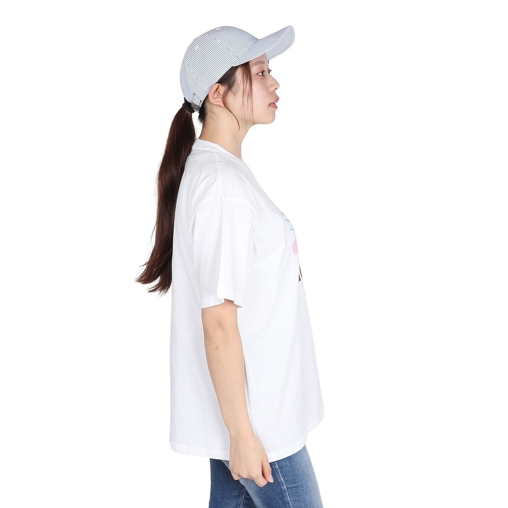 ロキシー（ROXY）（レディース）サニーサンセット 半袖Tシャツ 25SPRST251602YWHT