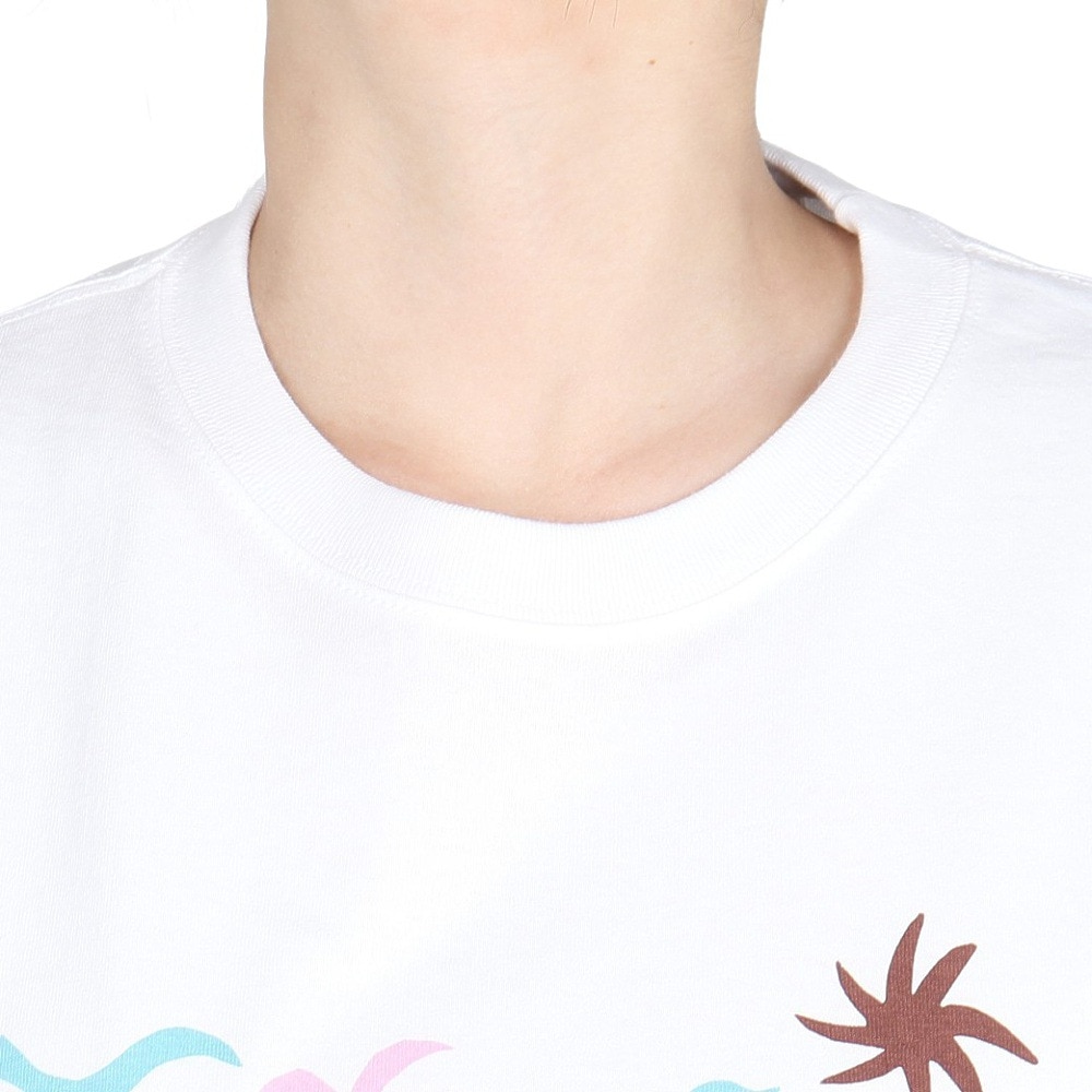 ロキシー（ROXY）（レディース）サニーサンセット 半袖Tシャツ 25SPRST251602YWHT