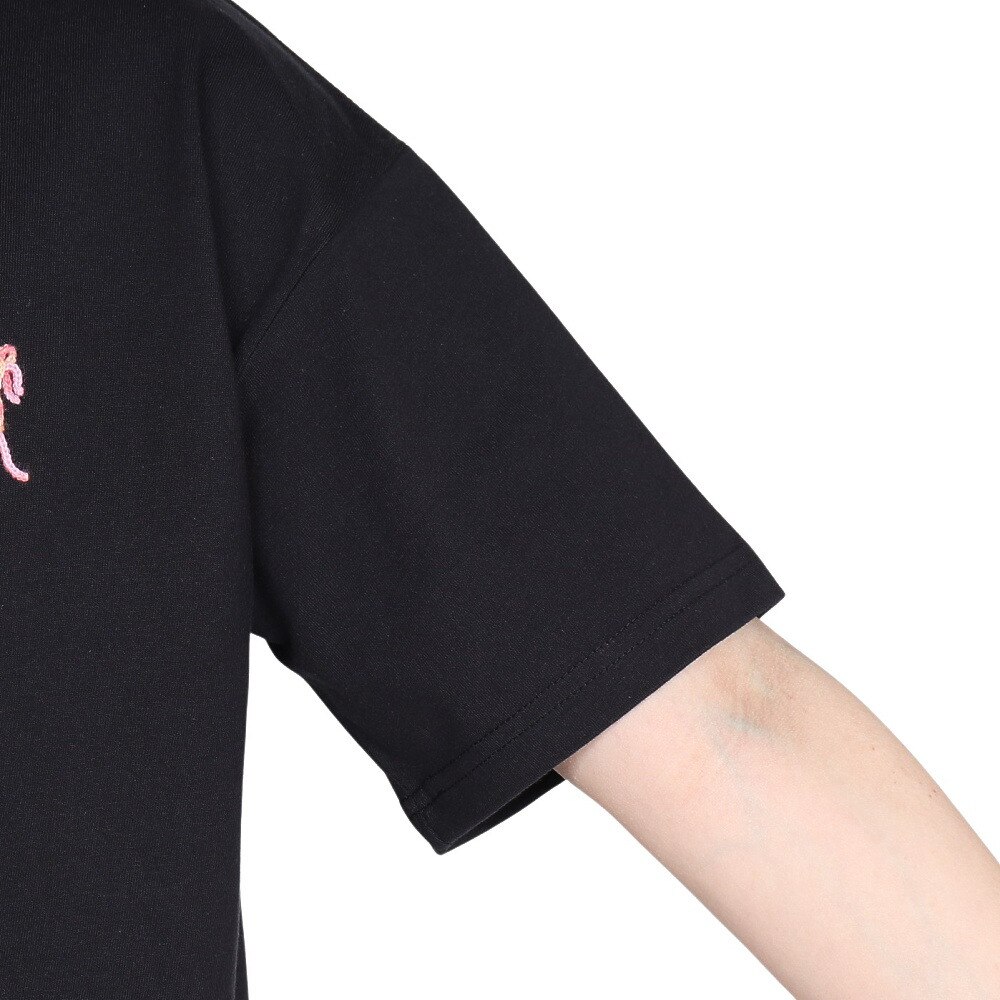 ロキシー（ROXY）（レディース）ORFUL EMBROIDERY 半袖Tシャツ 25SPRST251603YBLK