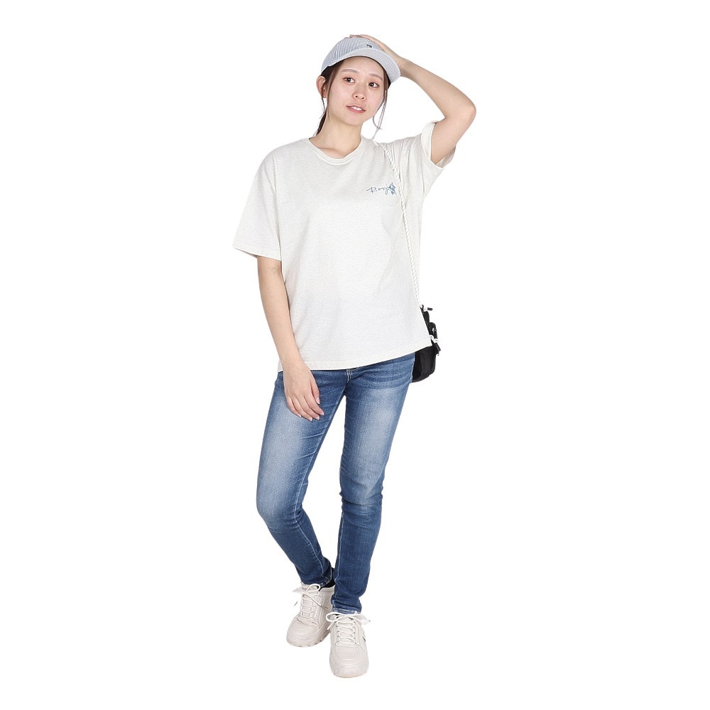ロキシー（ROXY）（レディース）ORFUL EMBROIDERY 半袖Tシャツ 25SPRST251603YHER