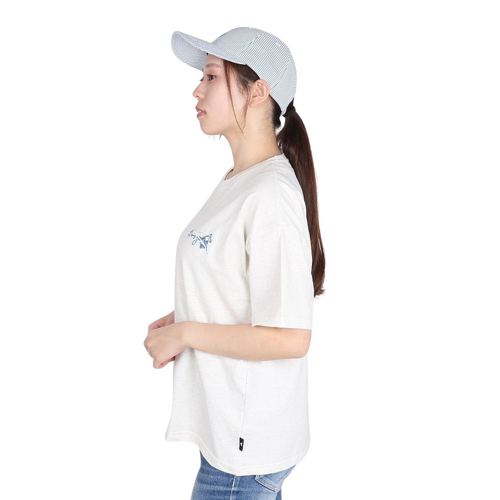 ロキシー（ROXY）（レディース）ORFUL EMBROIDERY 半袖Tシャツ 25SPRST251603YHER