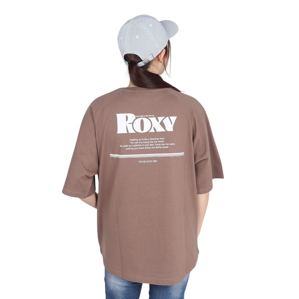 ロキシー（ROXY）（レディース）FOLLOW THE PATH 半袖Tシャツ 25SPRST251605YBRN